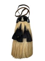 WW2 Canadian Black Watch 5 Tassel Hair Sporran Named SF102889 Thornton