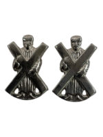 WW2 British Canadian Black Watch Collars Insignia Pair