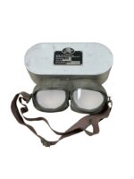 WW2 German Luftwaffe Baumuster 295 Flight Goggles Maker Auer-Ges. O 17 WW2 German Luftwaffe Baumuster 295 Flight Goggles Maker Auer-Ges. O 17