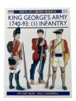 British King George's Army 1740-93 (1) Infantry Osprey Men At Arms No 285 Used Softcover Reference Book British King George's Army 1740-93 (1) Infantry Osprey Men At Arms No 285 Used Softcover Reference Book