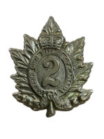 WW2 Canadian Queen’s Own Rifles QOR Cap Badge