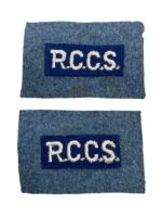 WW2 Canadian 3rd Division RCCS Patches Pair WW2 Canadian 3rd Division RCCS Patches Pair