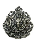 WW1 Canadian CEF Royal North West Mounted Police RNWMP Collar Insignia Single
