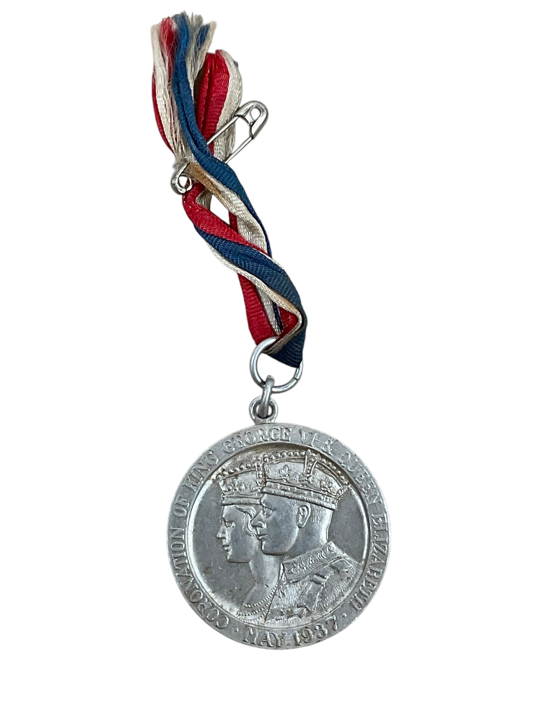 British Canadian Commemorative King George the 6th Coronation Medal Full Size British Canadian Commemorative King George the 6th Coronation Medal Full Size