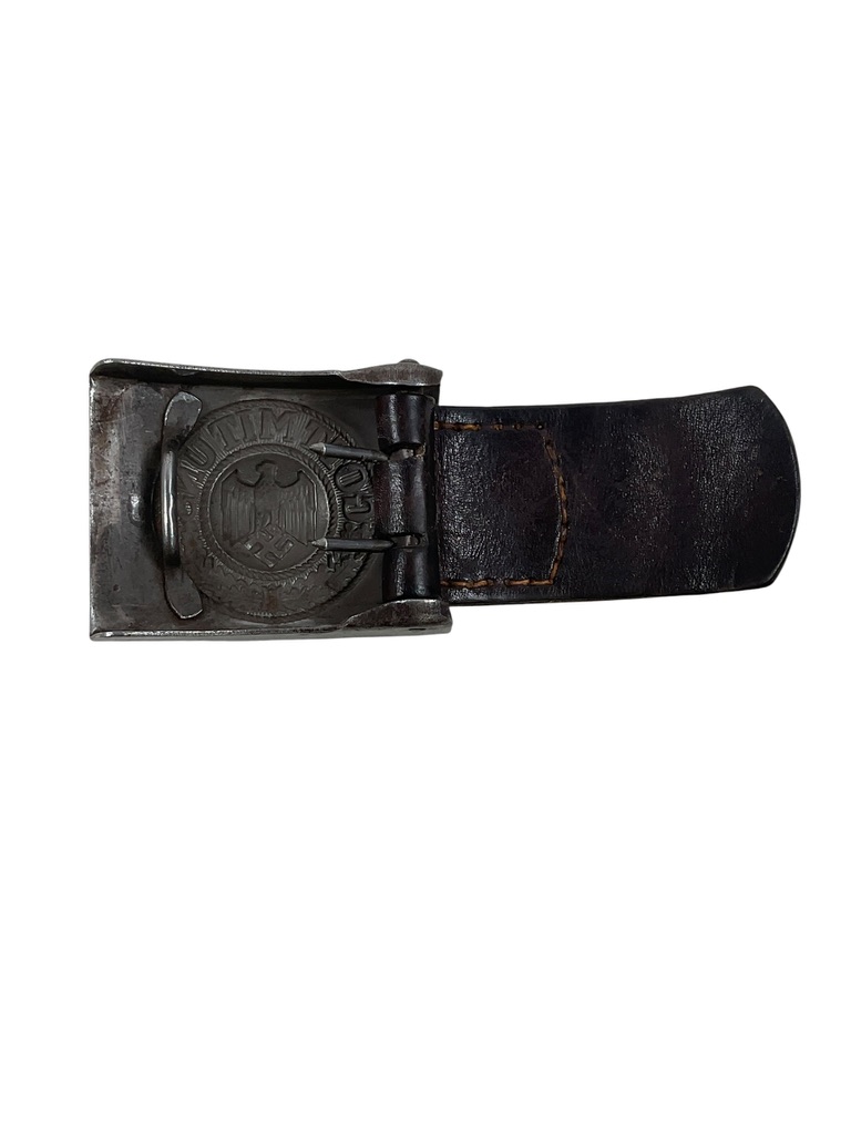 WW2 German Army Belt and Buckle Dated 1940 Maker B. Haarmann WW2 German Army Belt and Buckle Dated 1940 Maker B. Haarmann