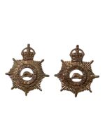 WW1 Canadian CEF Army Service Corps Collars Insignia Pair WW1 Canadian CEF Army Service Corps Collars Insignia Pair