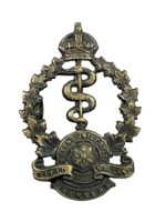 WW1 Canadian CEF Queen's University Field Ambulance Collar Insignia Single