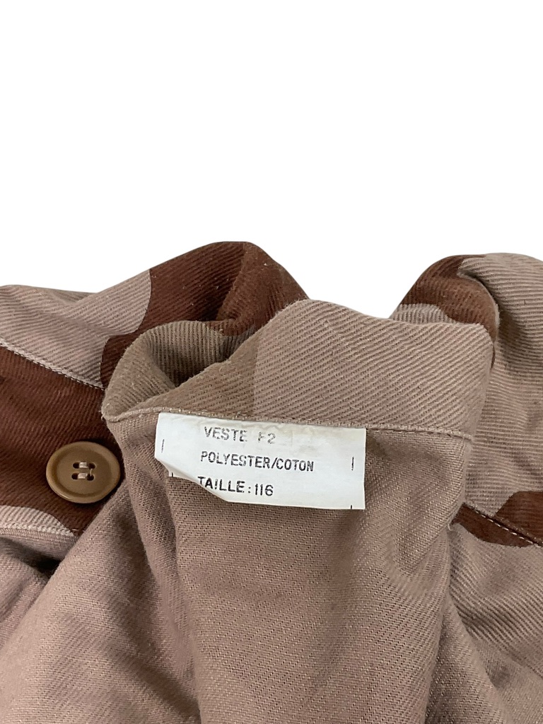 French Army Desert Camouflage Jacket Size 116 and Pants Size 104 French Army Desert Camouflage Jacket Size 116 and Pants Size 104