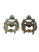 WW1 Canadian CEF 173rd Battalion Collars Insignia Pair Cast