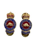 Canadian Forces Royal Canadian Engineers Collars Insignia Pair
