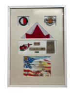 Canadian Forces Afghanistan Framed Drone Presentation Grouping 29 1/2" X 21" Canadian Forces Afghanistan Framed Drone Presentation Grouping 29 1/2" X 21"