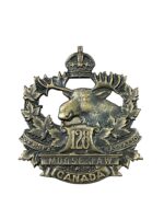 WW1 Canadian CEF 128th Battalion Cap Badge