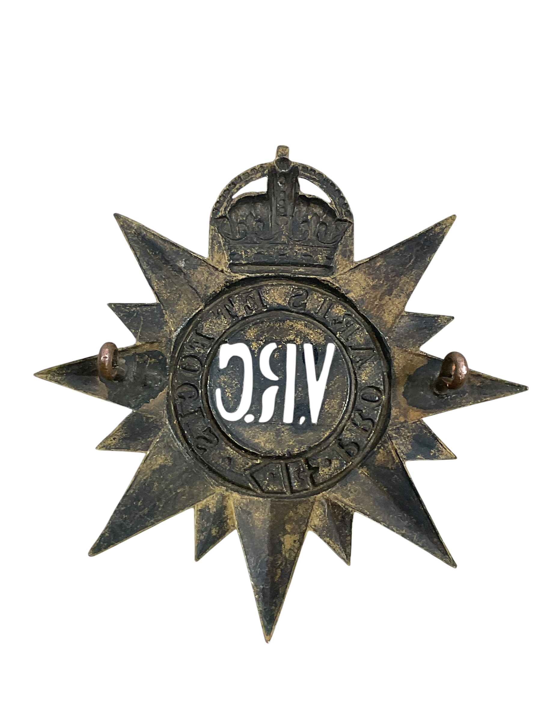 Victoria Rifles of Canada Glengarry Badge Victoria Rifles of Canada Glengarry Badge