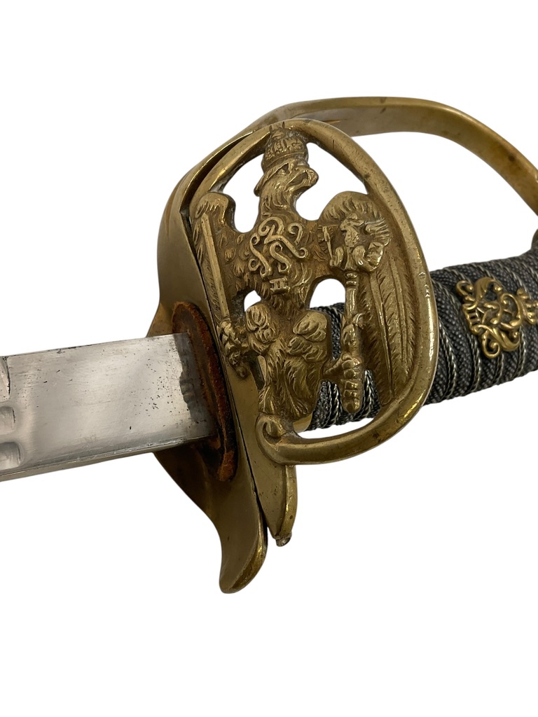 WW1 Imperial German Model 1889 Infantry Officer's Sword With Scabbard WW1 Imperial German Model 1889 Infantry Officer's Sword With Scabbard