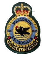 Canadian Forces RCAF 880 Squadron Crest Patch Vintage Canadian Forces RCAF 880 Squadron Crest Patch Vintage