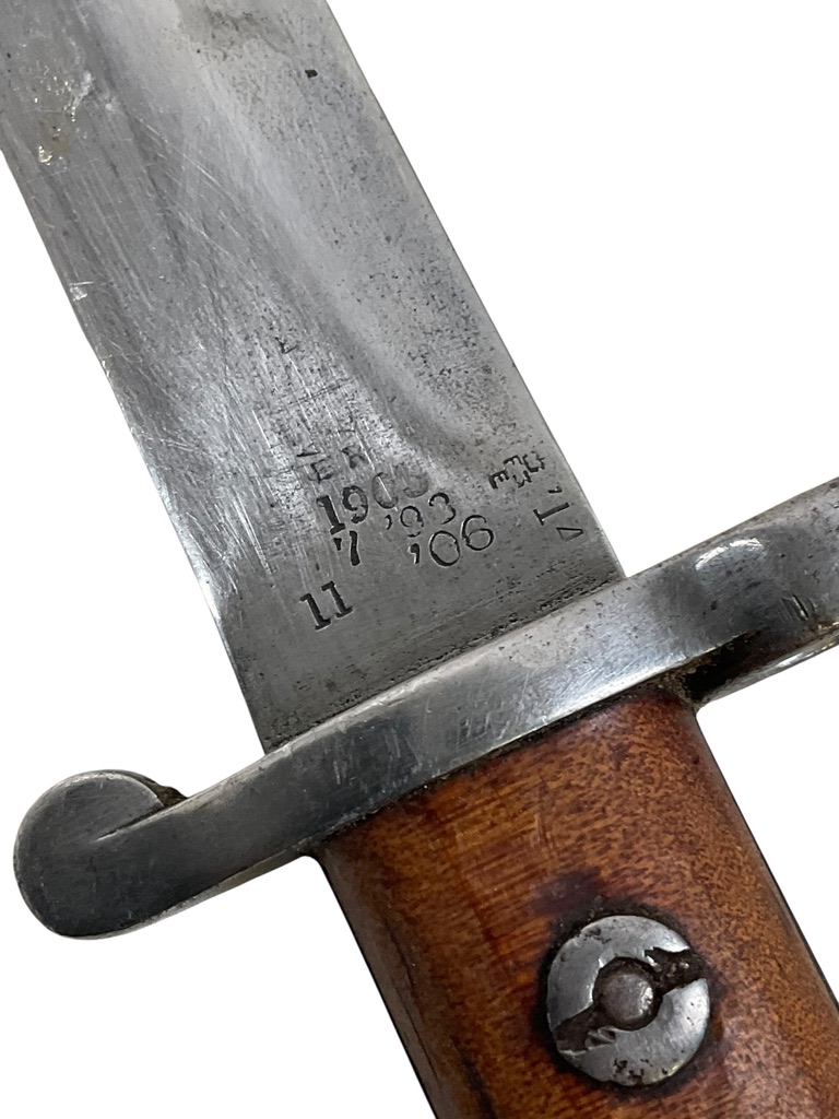 Pre WW1 British Pattern 1903 Bayonet With Scabbard and Frog Pre WW1 British Pattern 1903 Bayonet With Scabbard and Frog
