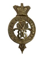 British Victorian 86th Royal County Down Regiment Glengarry Badge REPRODUCTION COPY British Victorian 86th Royal County Down Regiment Glengarry Badge REPRODUCTION COPY