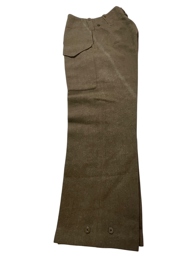 WW2 Canadian Army Battledress Trousers Pants Size 8 Dated 1942 WW2 Canadian Army Battledress Trousers Pants Size 8 Dated 1942