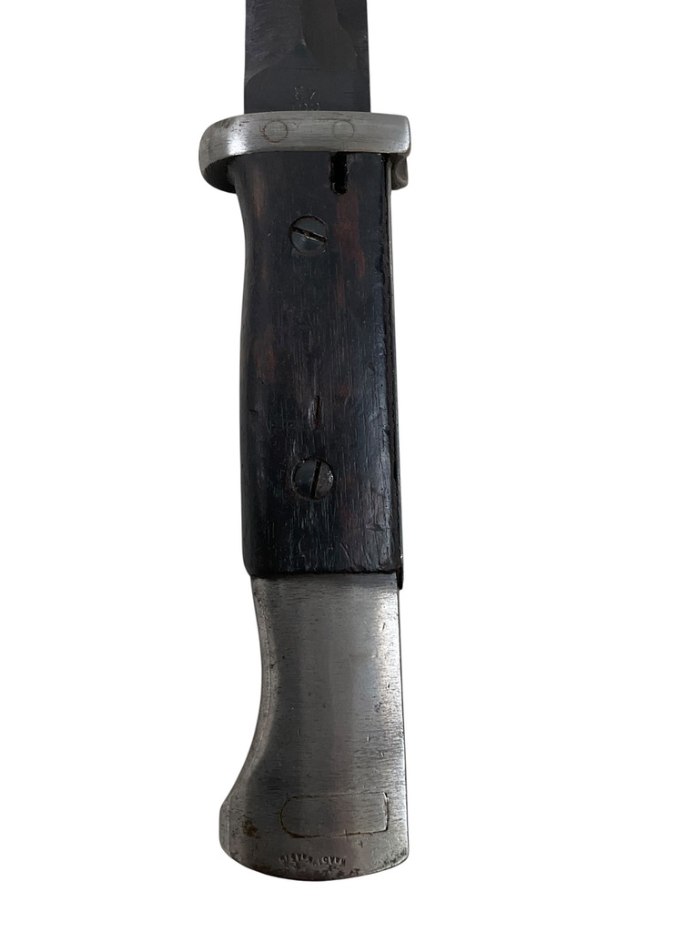 WW2 German K98 Bayonet With Scabbard Dated 1941 and 1943 Captured French WW2 German K98 Bayonet With Scabbard Dated 1941 and 1943 Captured French