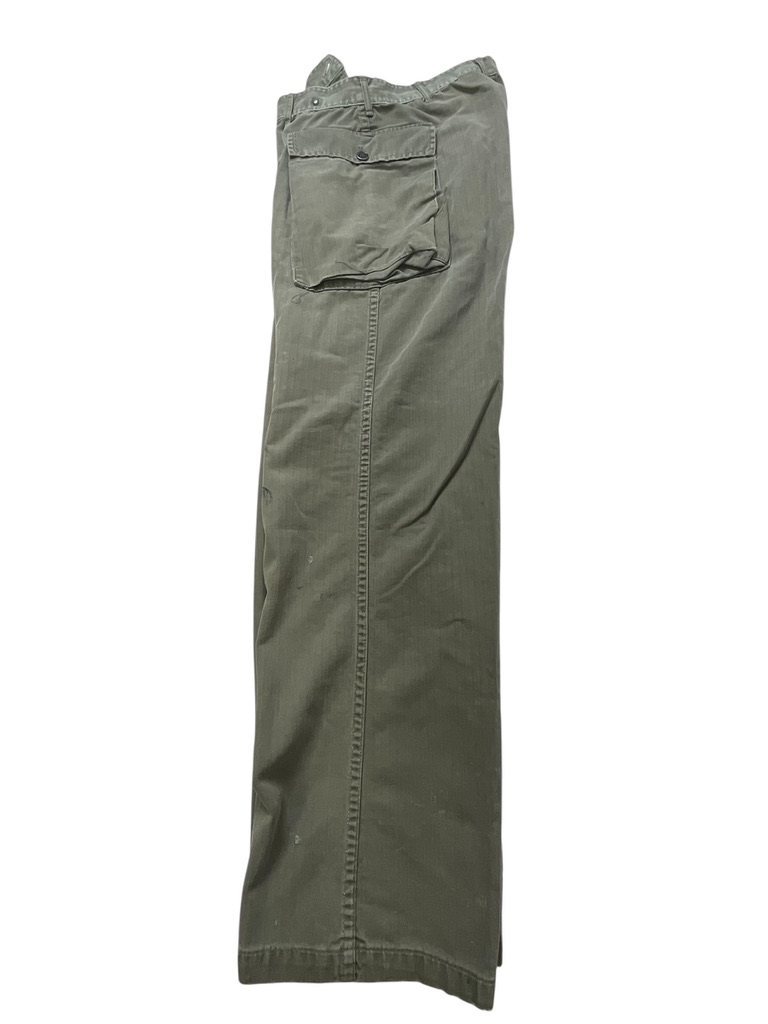 WW2 US Army HBT Trousers Pants W 30" X I 29" WW2 US Army HBT Trousers Pants W 30" X I 29"