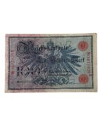 WW1 Imperial German 100 Mark Reichs Banknote Dated 1908 WW1 Imperial German 100 Mark Reichs Banknote Dated 1908