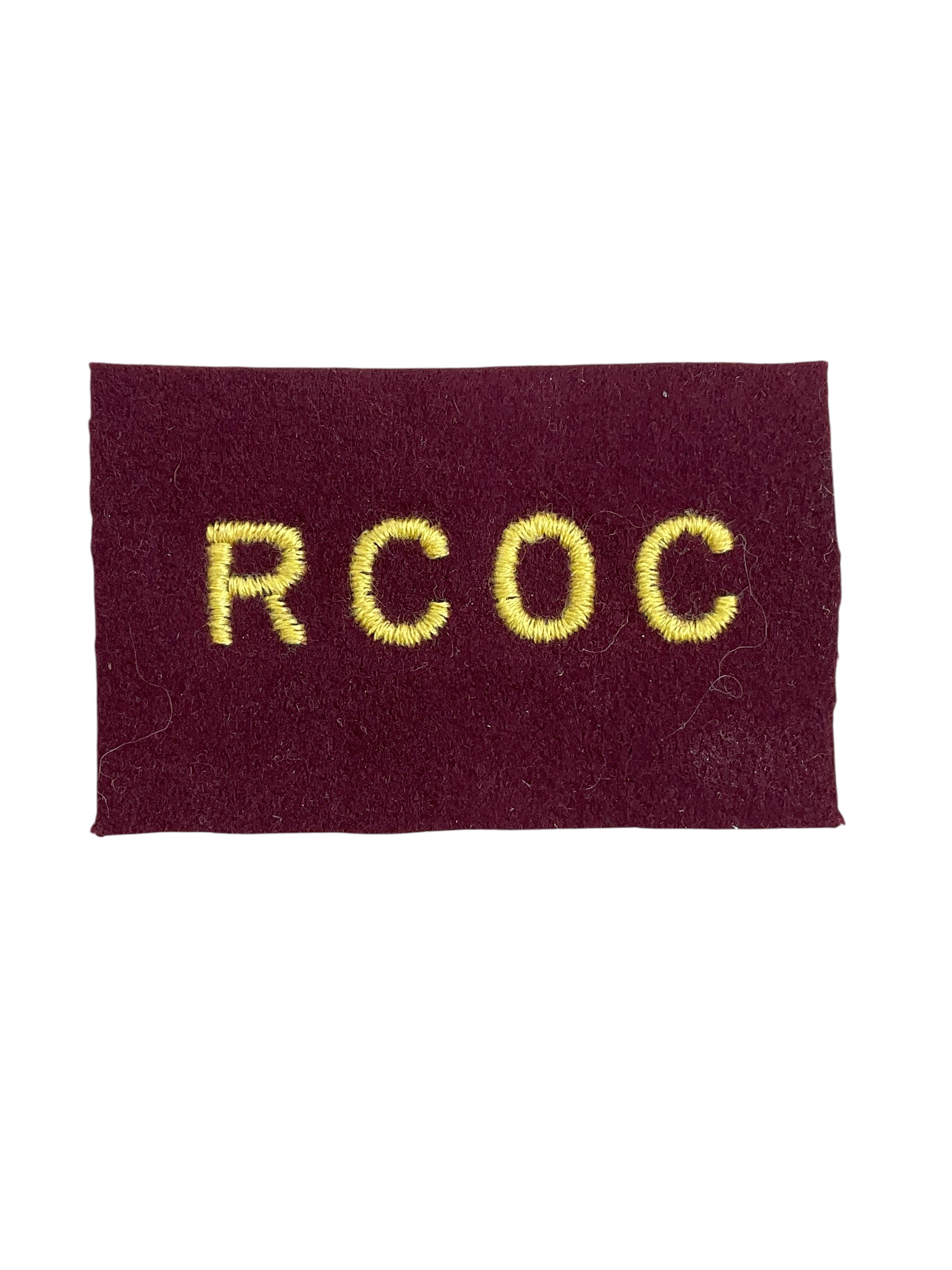 WW2 Royal Canadian Ordnance Corps RCOC 5th Division Patch Single WW2 Royal Canadian Ordnance Corps RCOC 5th Division Patch Single