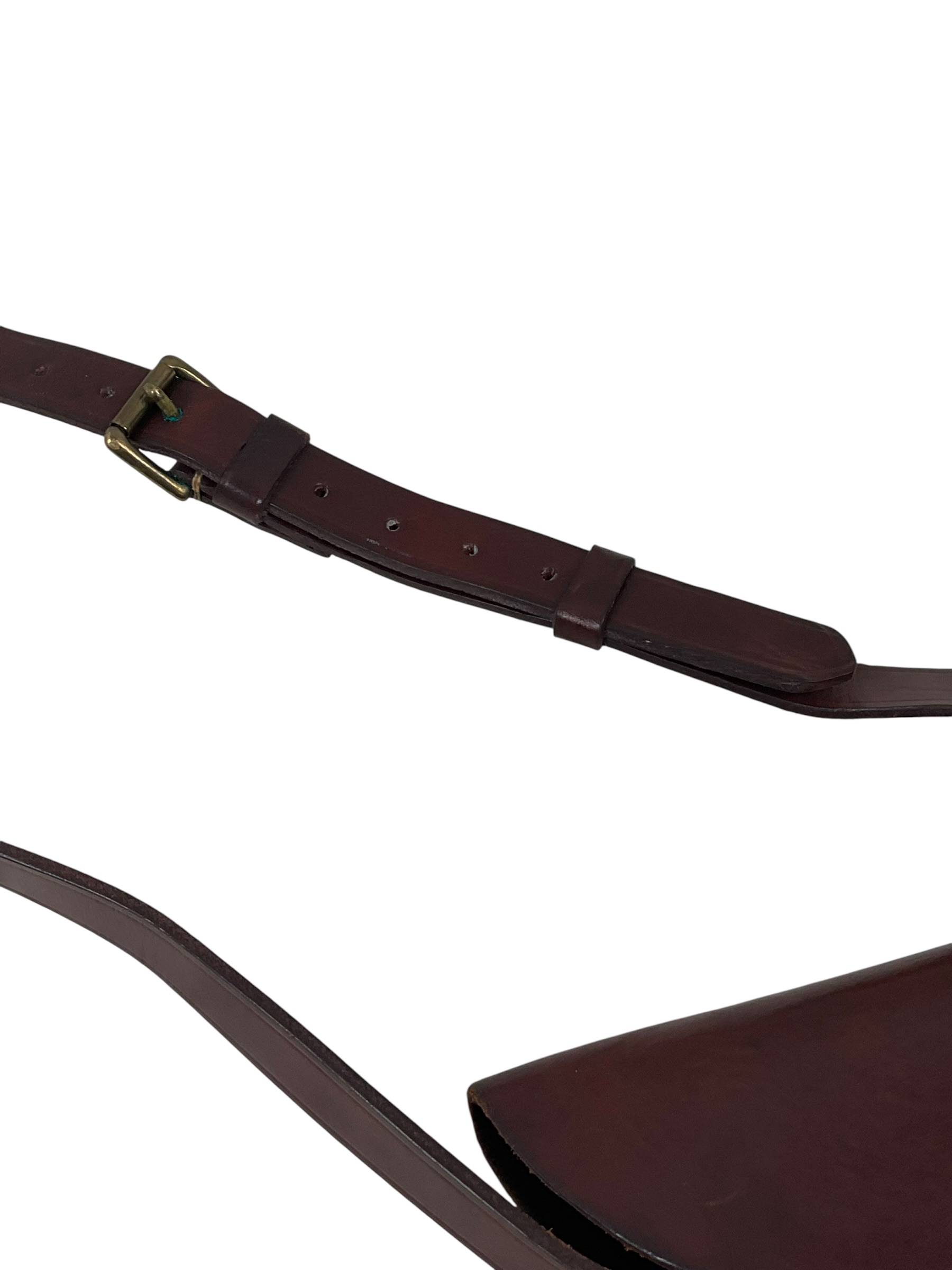 WW2 Canadian Brown Leather Flare Pistol Holster WW2 Canadian Brown Leather Flare Pistol Holster