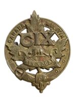 Canadian Militia 109th Regiment Cap Badge Canadian Militia 109th Regiment Cap Badge