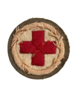 WW1 Canadian CEF British BEF Stretcher Bearer Trade Patch (1)