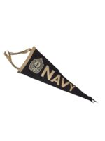 WW2 Canadian RCN Navy Pennant 22 1/2" X 9" WW2 Canadian RCN Navy Pennant 22 1/2" X 9"