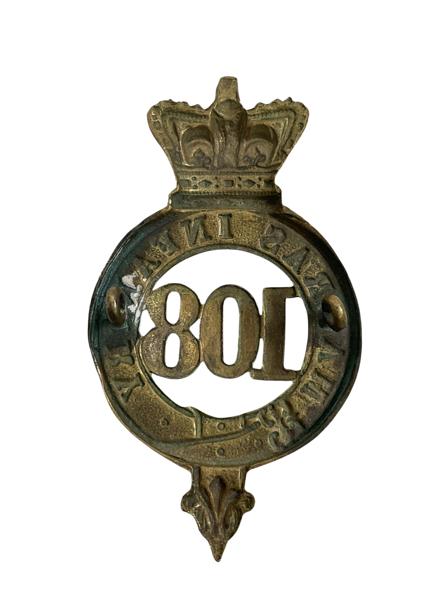 British Victorian 108th Madras Infantry Regiment Glengarry Badge REPRODUCTION COPY British Victorian 108th Madras Infantry Regiment Glengarry Badge REPRODUCTION COPY