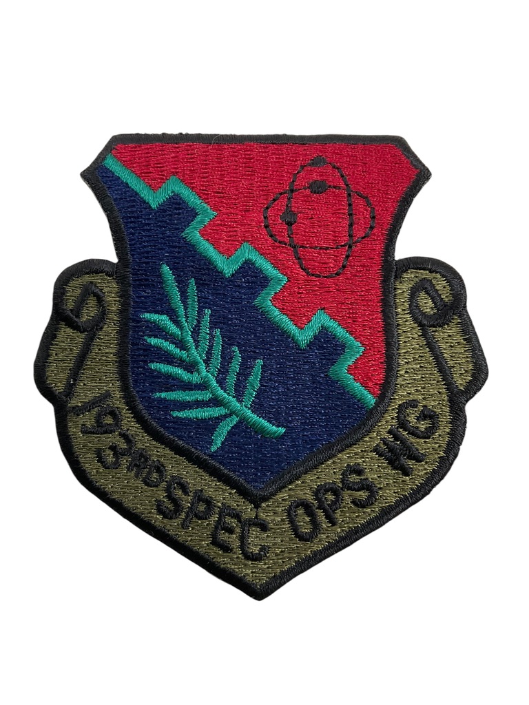 US USAF 193rd Special Operations Wing SSI Shoulder Sleeve Insignia US USAF 193rd Special Operations Wing SSI Shoulder Sleeve Insignia