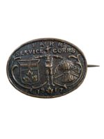 WW1 Canadian CEF Farm Service Corps Lapel Badge Dated 1917 WW1 Canadian CEF Farm Service Corps Lapel Badge Dated 1917