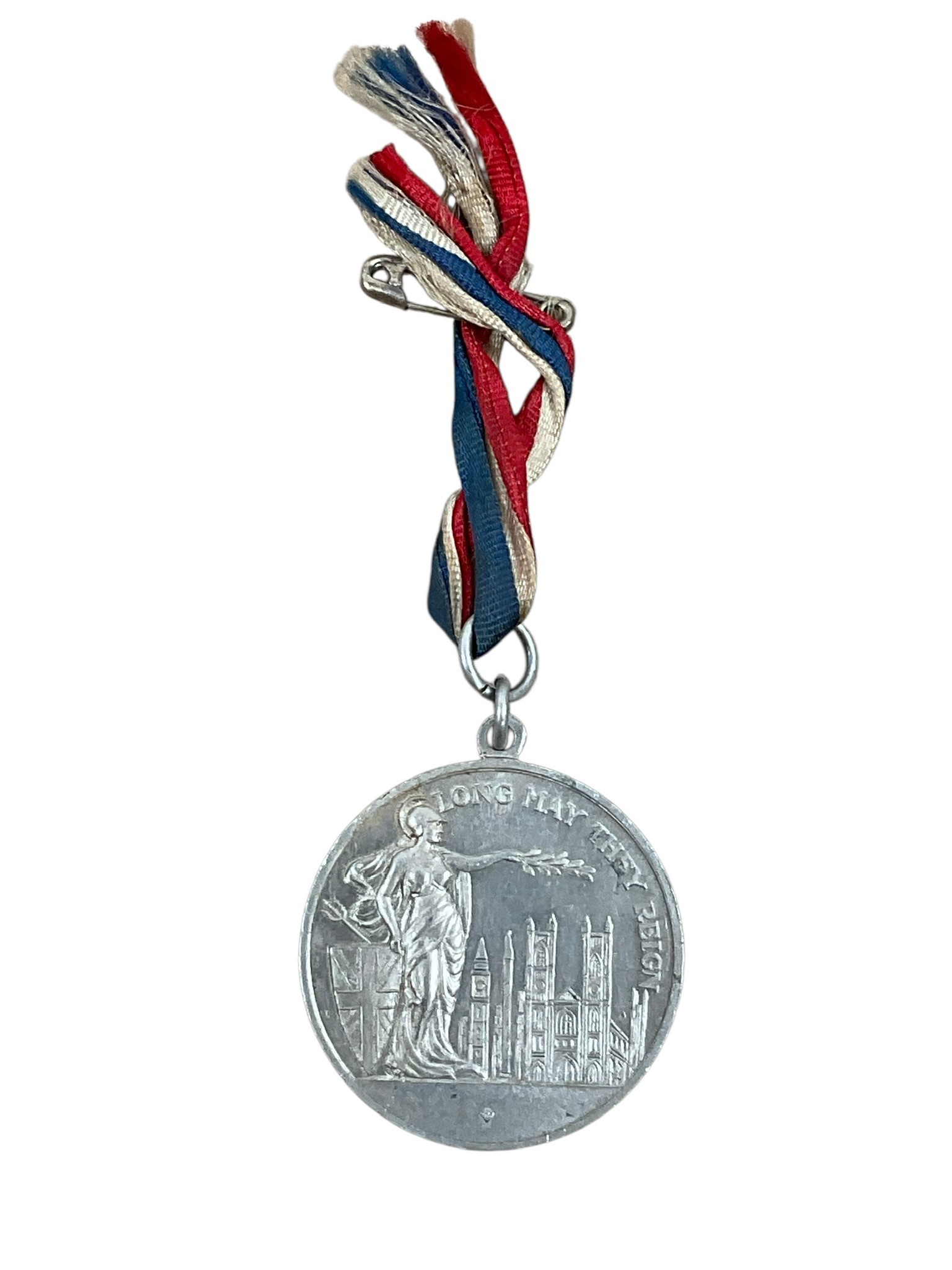 British Canadian Commemorative King George the 6th Coronation Medal Full Size British Canadian Commemorative King George the 6th Coronation Medal Full Size