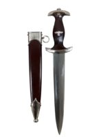 WW2 German SA M7/86 Dagger With Scabbard Dated 1941