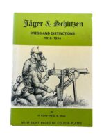 WW1 Imperial German Jager and Schutzen Dress and Distinctions 1019-1014 Bellona Used Softcover Reference Book