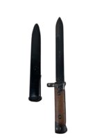 WW2 Italian Carcano Bayonet With Scabbard