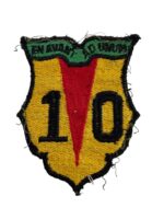 Honduras Army 10th Infantry Battalion Shoulder Patch