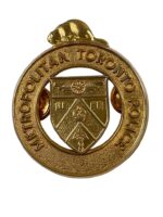 Canadian Metropolitan Toronto Police Inspector 1957 Pattern Cap Badge Canadian Metropolitan Toronto Police Inspector 1957 Pattern Cap Badge