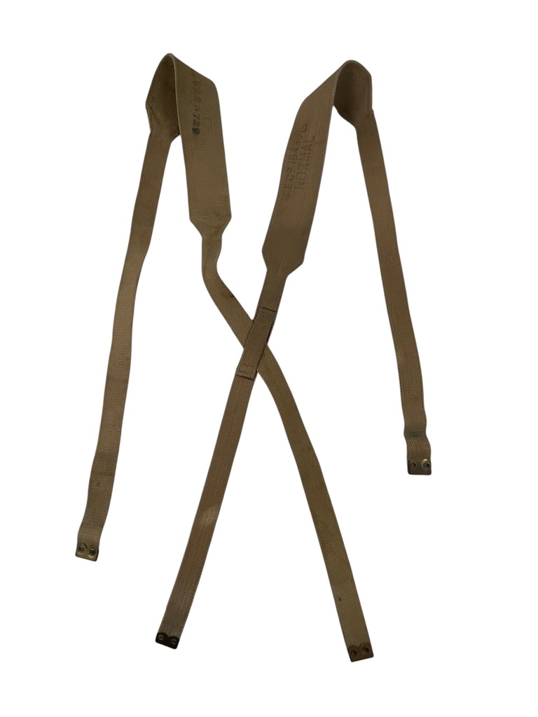 WW2 British Pattern 37 Cross Straps Left and Right WW2 British Pattern 37 Cross Straps Left and Right