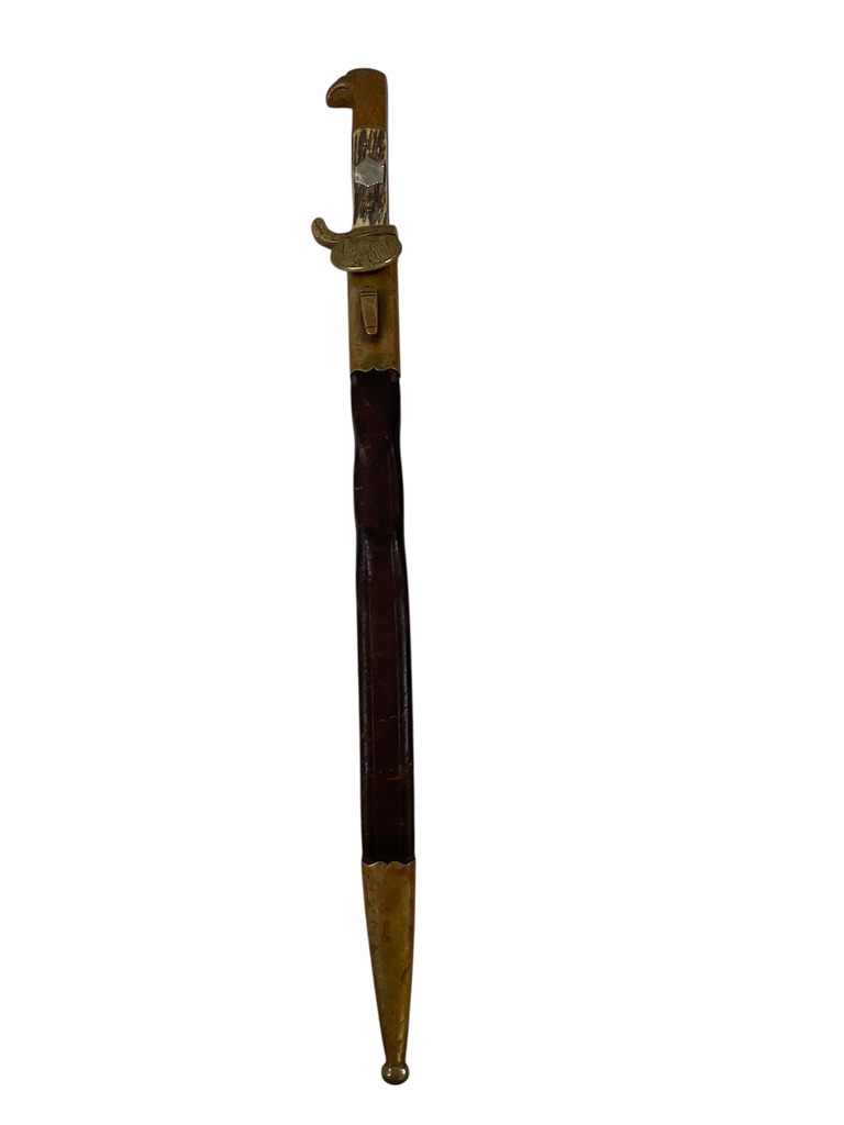 WW1 Imperial German Rural Police Bayonet With Scabbard Maker WKC Distributor Muhlenfeld Barmen WW1 Imperial German Rural Police Bayonet With Scabbard Maker WKC Distributor Muhlenfeld Barmen
