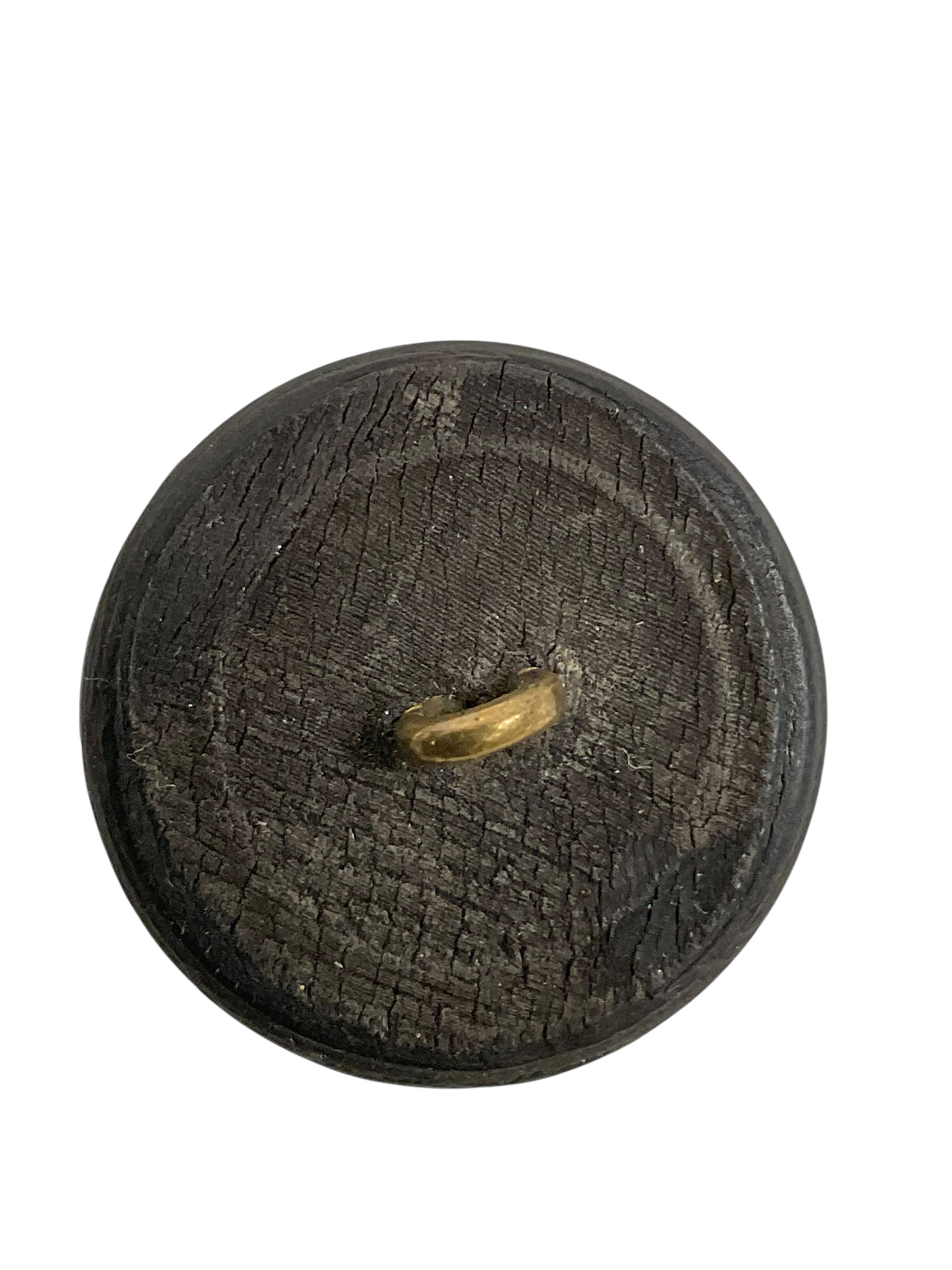 Canadian Militia Rifle Regiment Black Large Size Button Canadian Militia Rifle Regiment Black Large Size Button