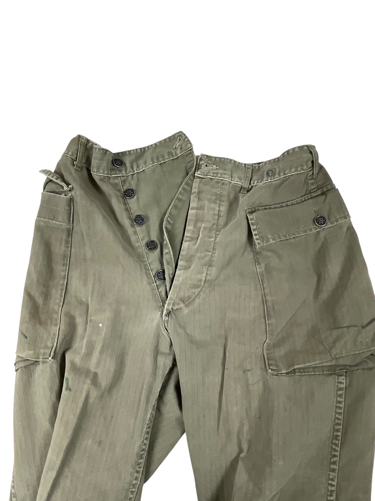 WW2 US Army HBT Trousers Pants W 30" X I 29" WW2 US Army HBT Trousers Pants W 30" X I 29"