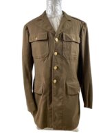 WW2 US Army 4 Pocket Other Ranks Tunic Size 40XL With Laundry Number WW2 US Army 4 Pocket Other Ranks Tunic Size 40XL With Laundry Number