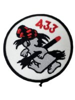 Canadian Forces RCAF 433 Squadron Crest Patch Vintage