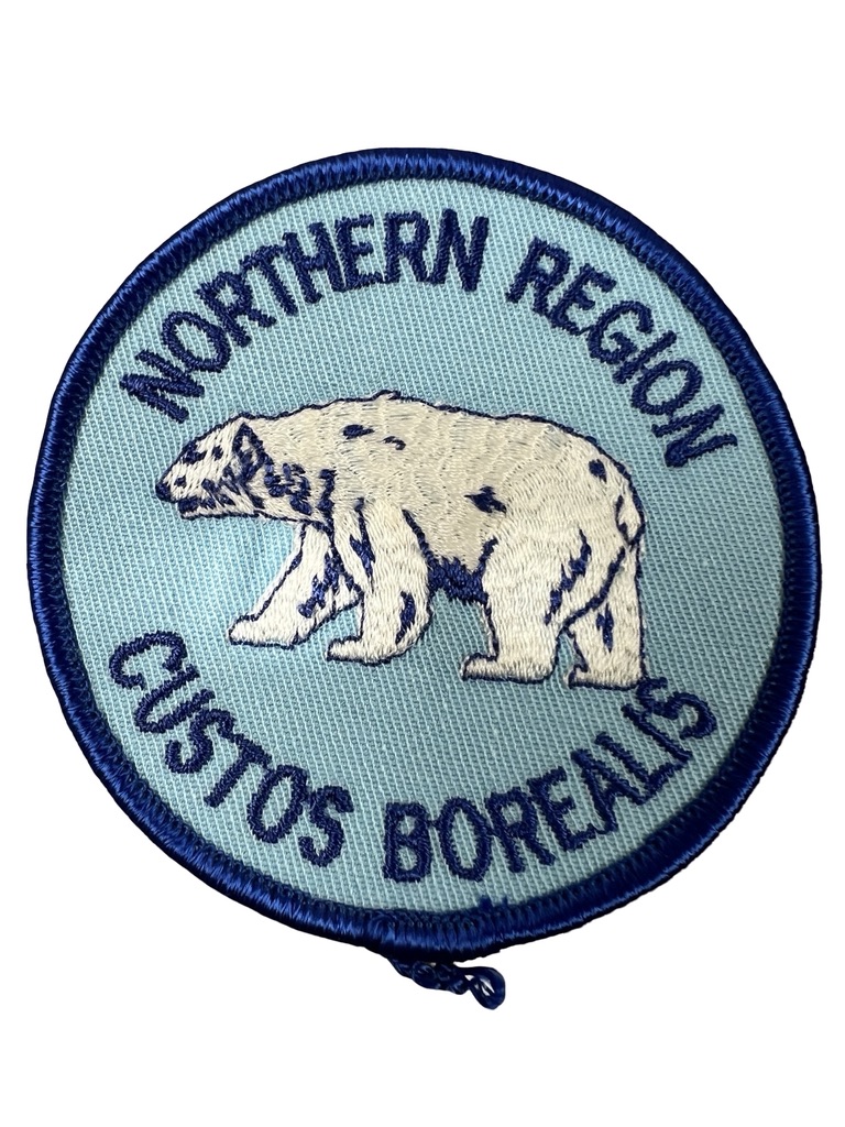 Canadian Forces Northern Region Crest Patch Vintage Canadian Forces Northern Region Crest Patch Vintage