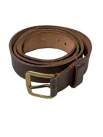 Canadian Women's Army Corps CWAC Korean War Brown Leather Belt Dated 1951 C Broad Arrowed