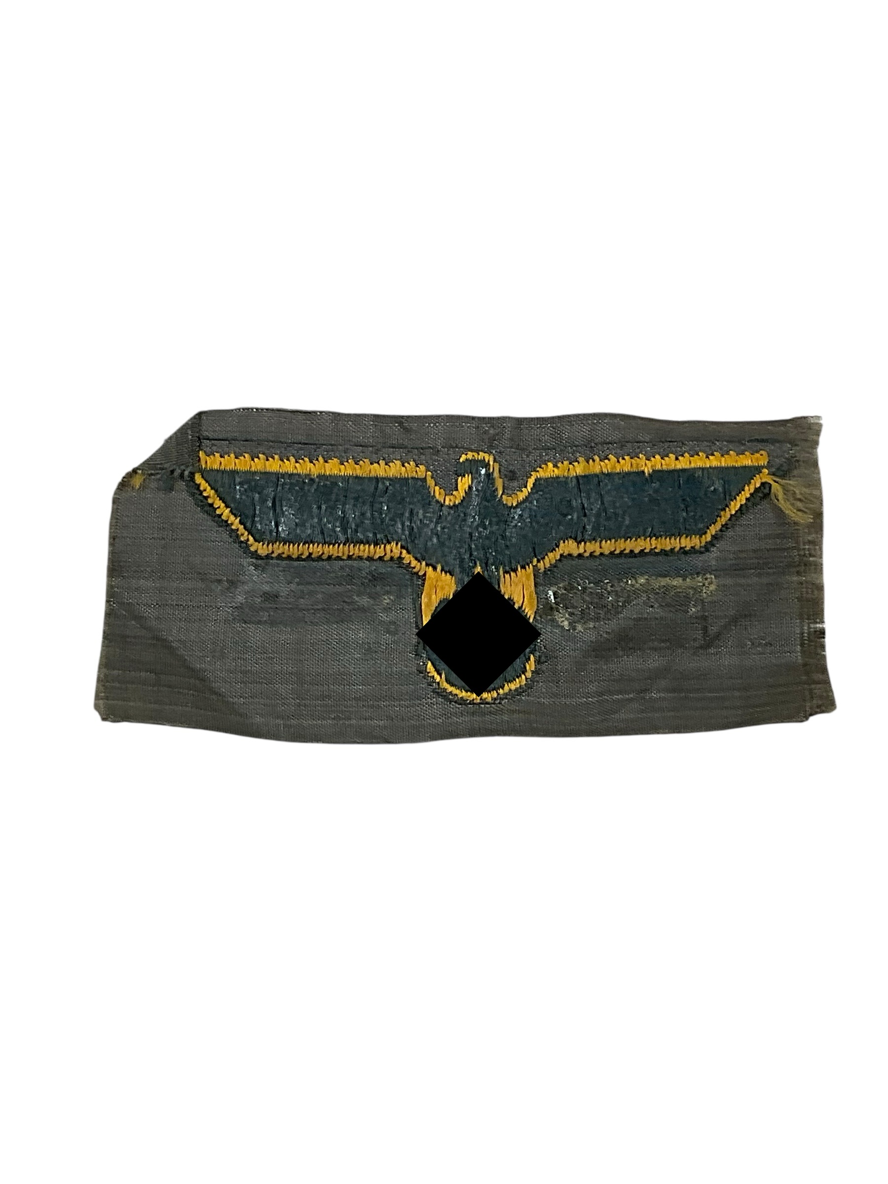WW2 German Kriegsmarine Coastal Artillery Wedge Cap Eagle BEVO WW2 German Kriegsmarine Coastal Artillery Wedge Cap Eagle BEVO