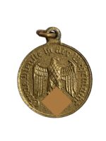 WW2 German 12-Year Long Service Miniature Medal No Ribbon
