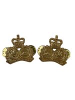 Canadian The Elgin Regiment Collars Insignia Pair